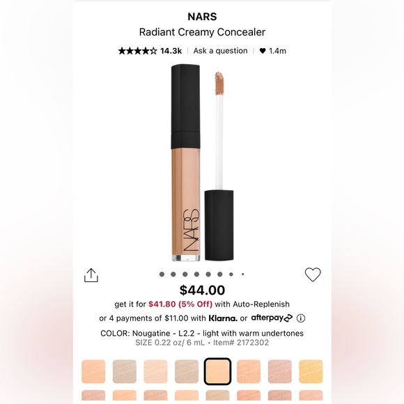 NARS - concealer - Picture 3 of 3